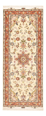 Läufer Perser - Täbriz - Royal - 195 x 80 cm - beige