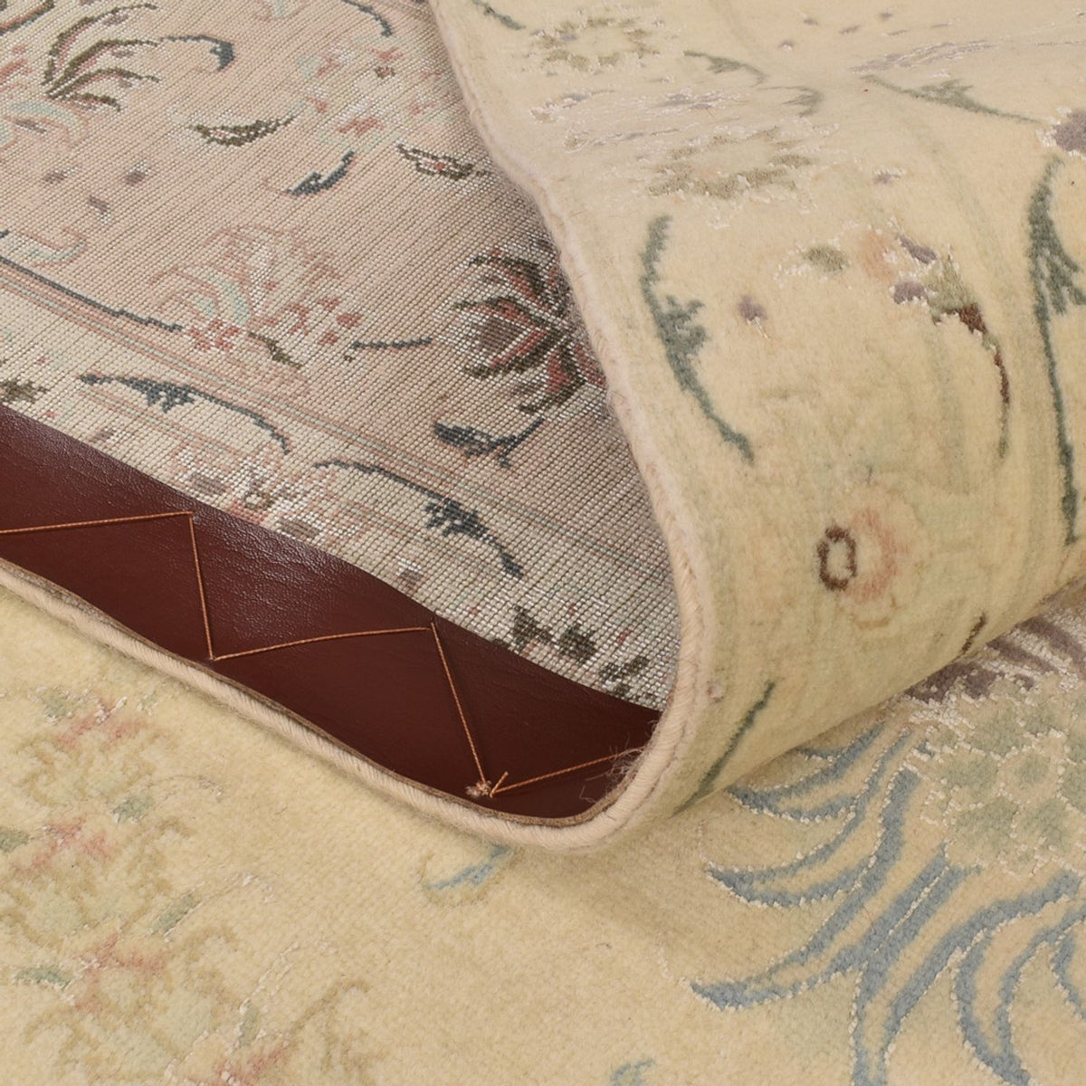 Perserteppich - Täbriz - Royal - 240 x 200 cm - hellgrün