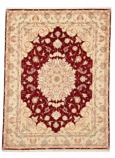Täbriz - 50 Raj Teppich 152x200cm - Perserteppich