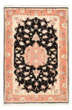 Perserteppich - Täbriz - Royal - 116 x 75 cm - dunkelblau