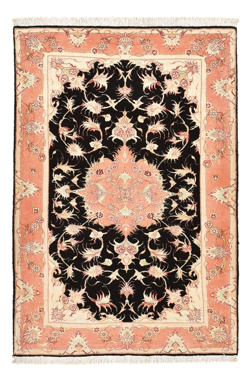 Perserteppich - Täbriz - Royal - 116 x 75 cm - dunkelblau