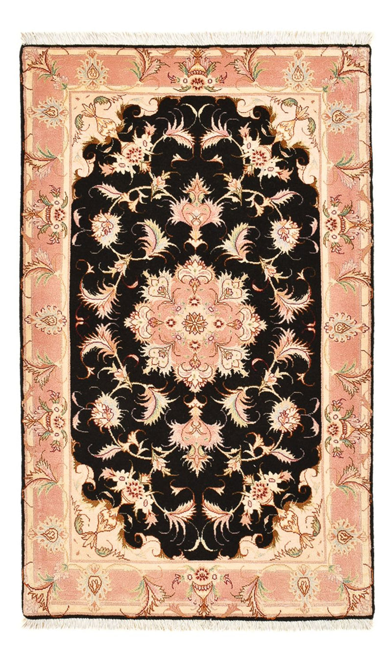 Perserteppich - Täbriz - Royal - 123 x 74 cm - dunkelblau