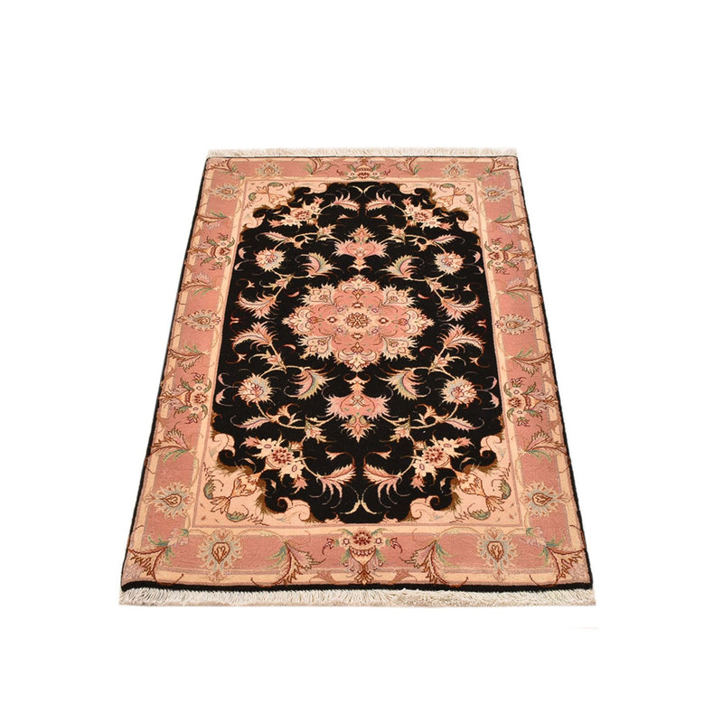 Perserteppich - Täbriz - Royal - 123 x 74 cm - dunkelblau