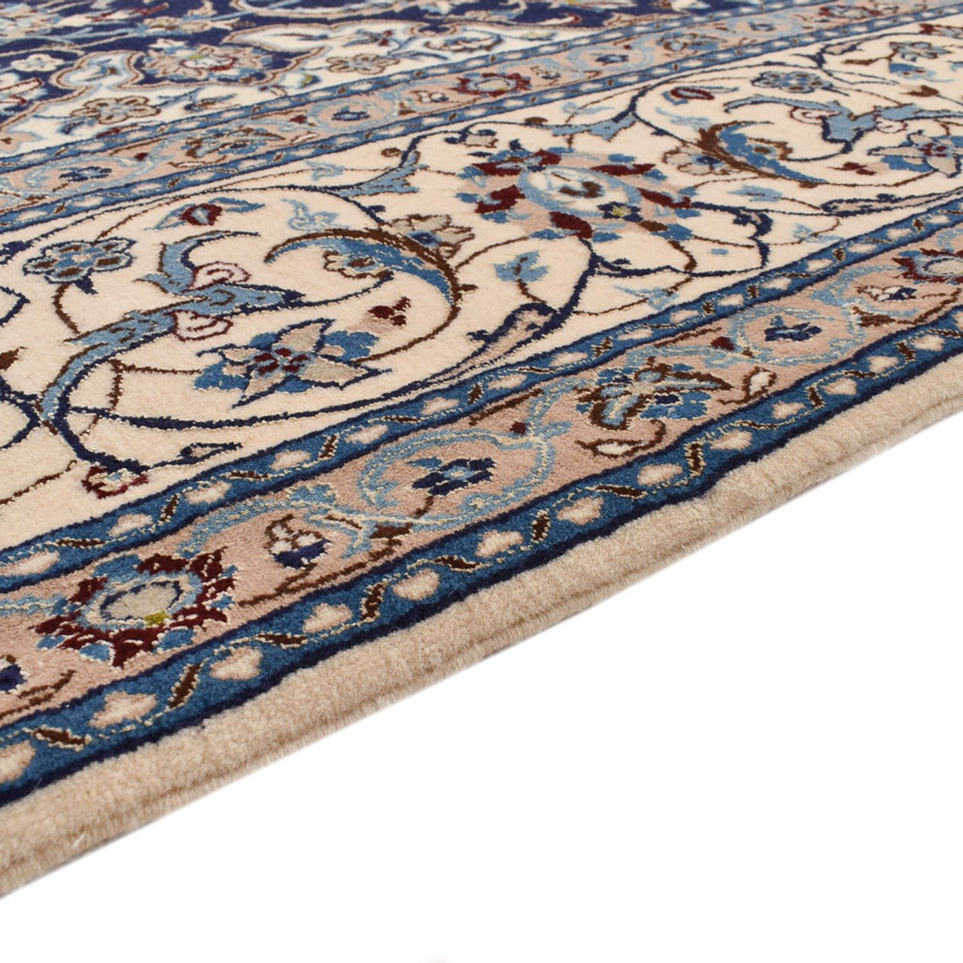 Perserteppich - Nain - Premium - 308 x 211 cm - dunkelblau
