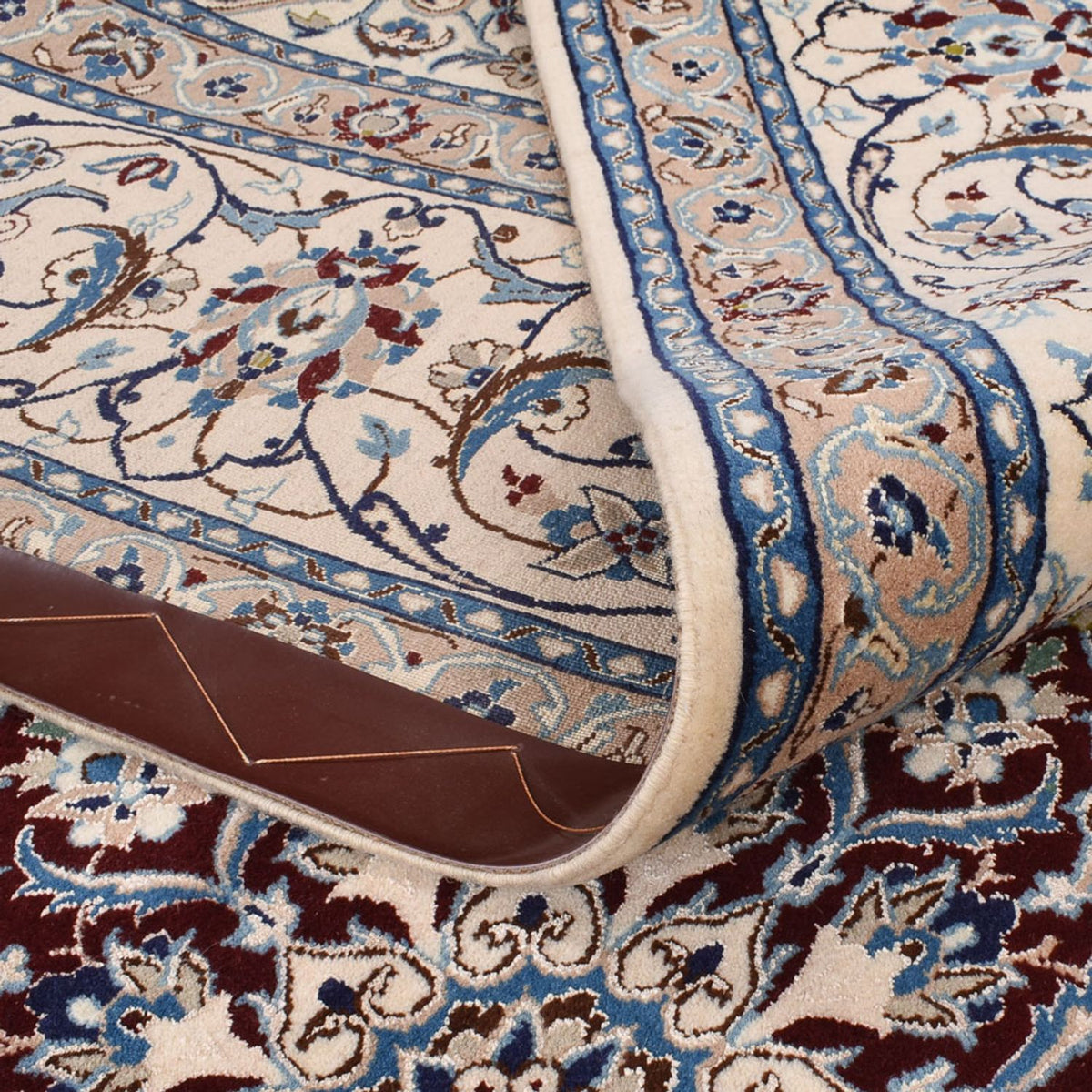 Perserteppich - Nain - Premium - 308 x 211 cm - dunkelblau