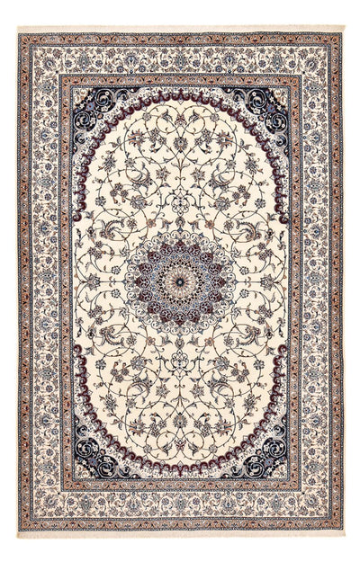 Nain - 6La Teppich 210x321cm - Perserteppich - creme