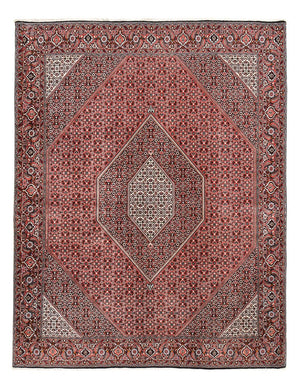 Perserteppich - Bidjar - 315 x 248 cm - dunkelrot