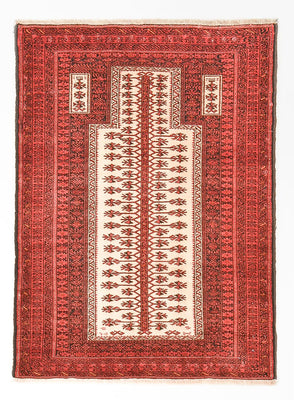 Belutsch Teppich - 143 x 102 cm - rot