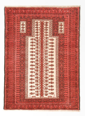 Belutsch Teppich - 143 x 102 cm - rot