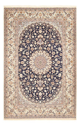 Perserteppich - Isfahan - Premium - 306 x 202 cm - dunkelblau