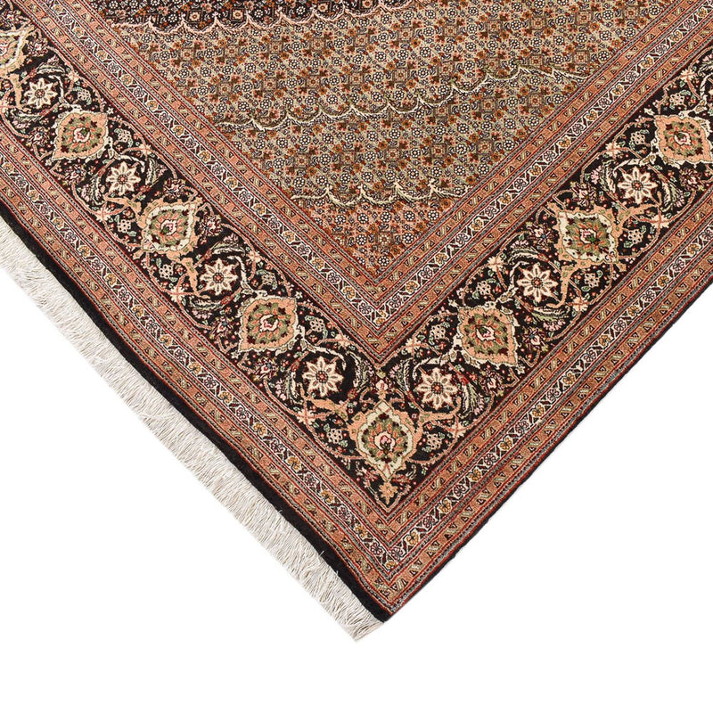 Perserteppich - Täbriz - Royal - 303 x 203 cm - dunkelbeige