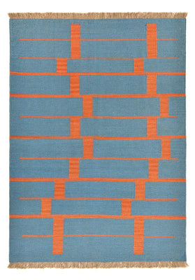 Kelim Teppich - Trendy - 170 x 119 cm - mehrfarbig