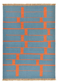 Kelim Teppich - Trendy - 170 x 119 cm - mehrfarbig