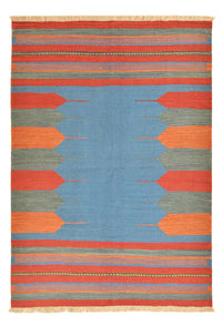 Kelim Teppich - Trendy - 200 x 145 cm - mehrfarbig