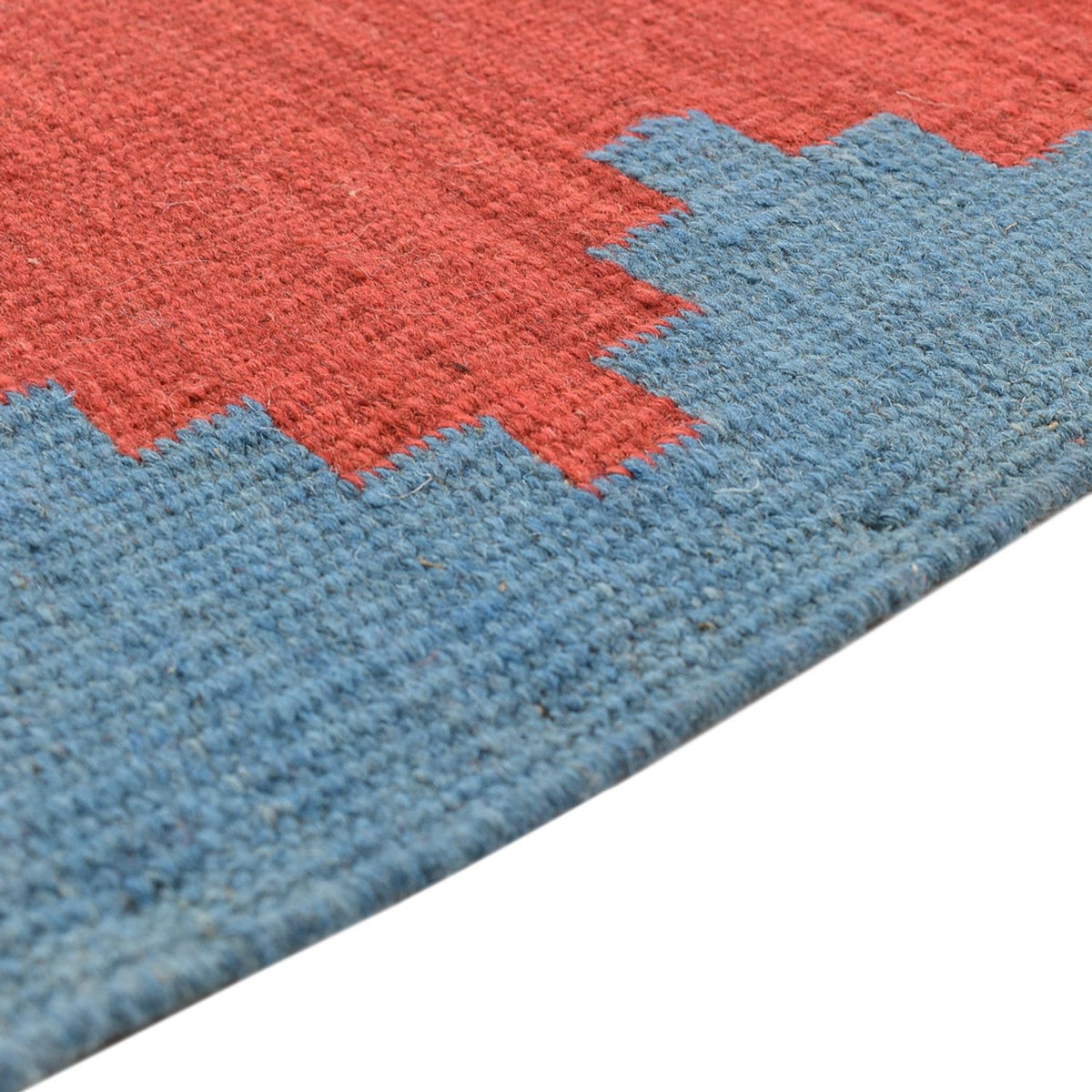 Kelim Teppich - Trendy - 189 x 146 cm - mehrfarbig