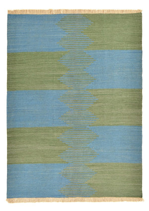 Kelim Teppich - Trendy - 198 x 150 cm - mehrfarbig