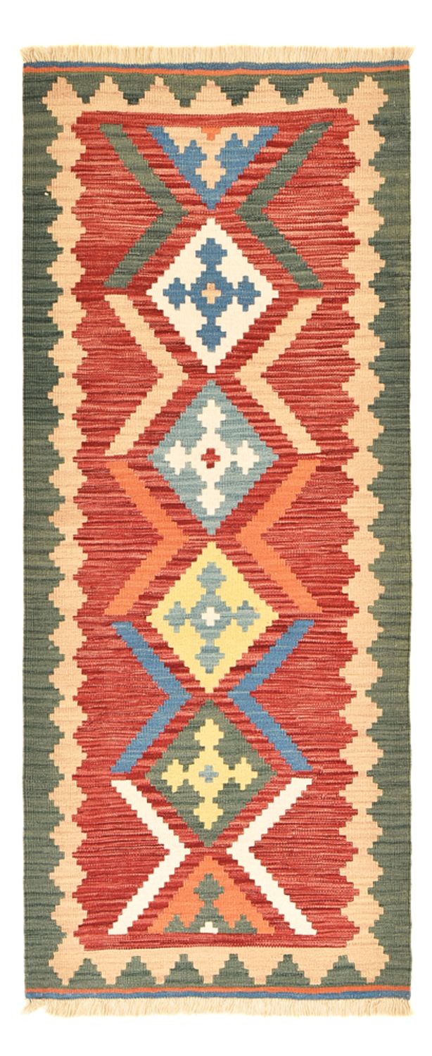 Läufer Kelim - Oriental - 213 x 84 cm - mehrfarbig