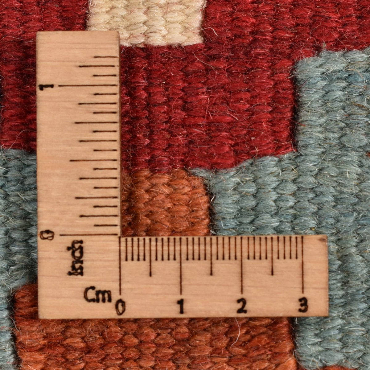 Kelim Teppich - Oriental - 196 x 153 cm - mehrfarbig