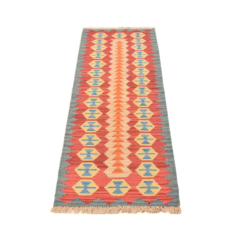 Läufer Kelim - Oriental - 201 x 58 cm - mehrfarbig