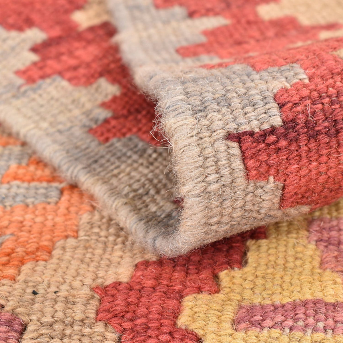 Läufer Kelim - Oriental - 192 x 56 cm - mehrfarbig