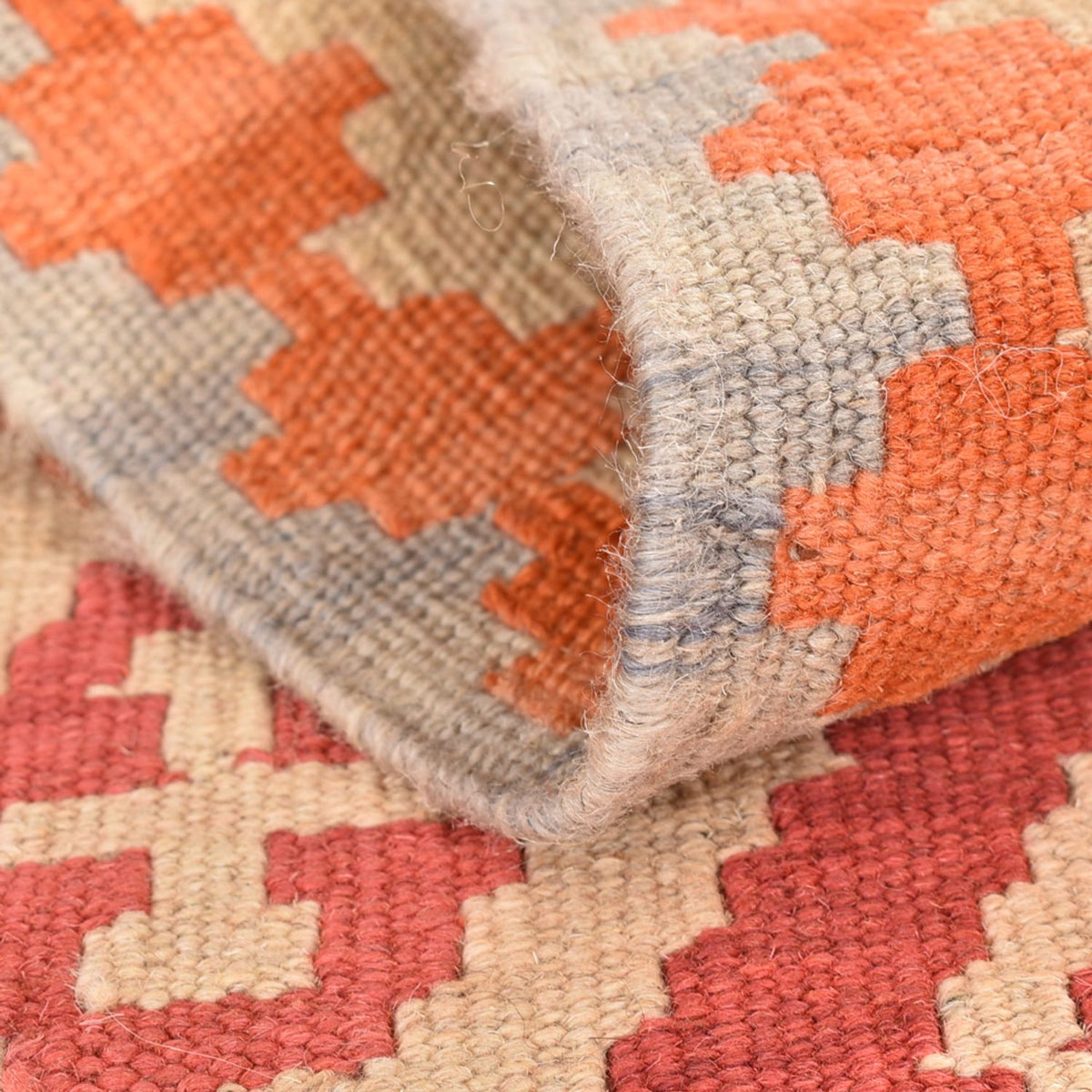 Läufer Kelim - Oriental - 199 x 55 cm - mehrfarbig