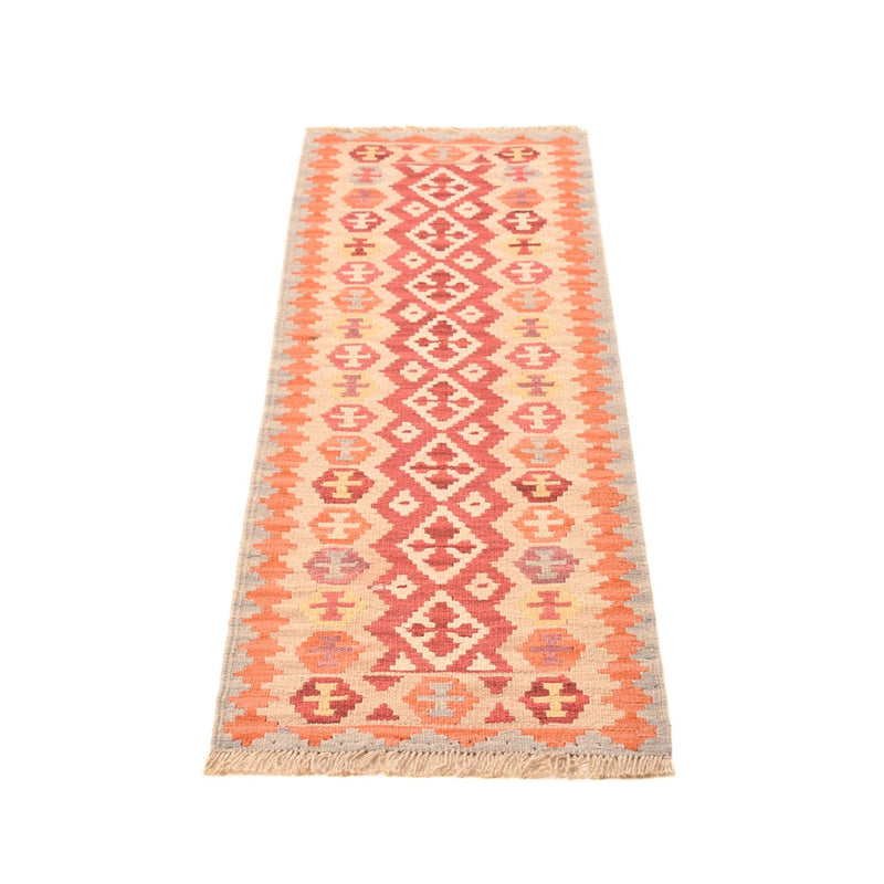 Läufer Kelim - Oriental - 199 x 55 cm - mehrfarbig