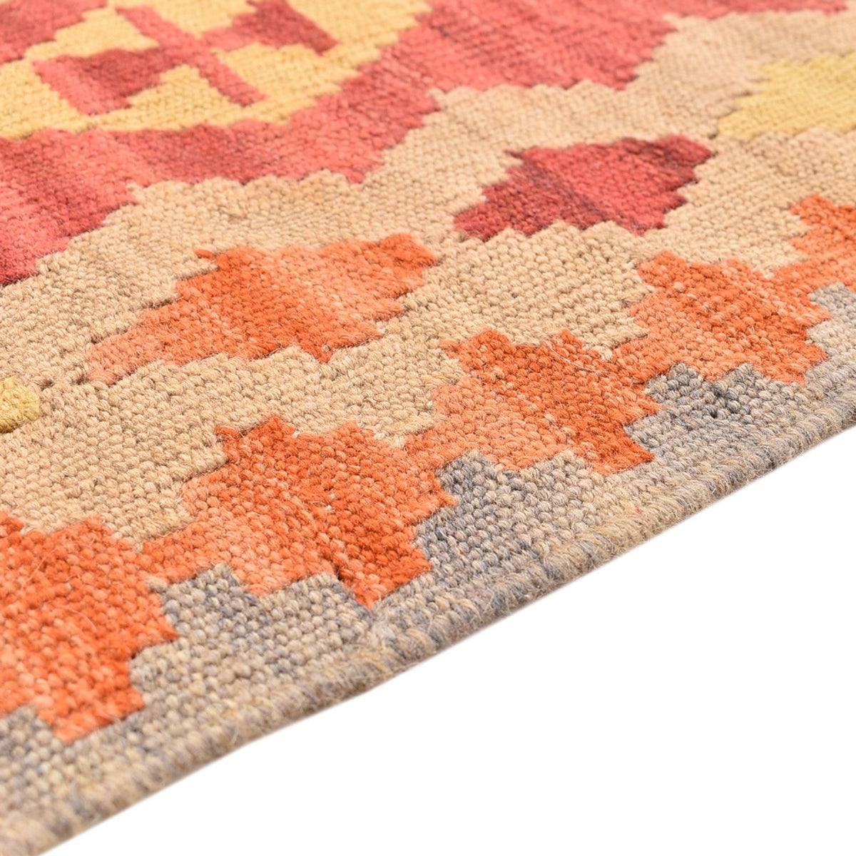 Läufer Kelim - Oriental - 195 x 54 cm - mehrfarbig