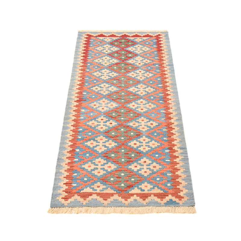 Läufer Kelim - Oriental - 193 x 64 cm - mehrfarbig