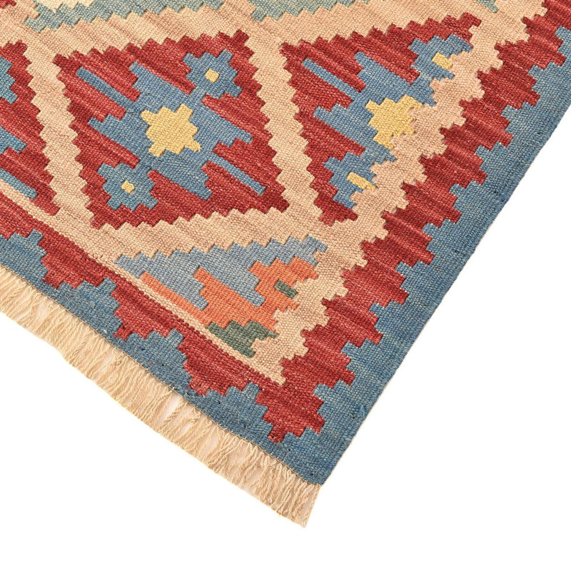 Läufer Kelim - Oriental - 200 x 63 cm - mehrfarbig