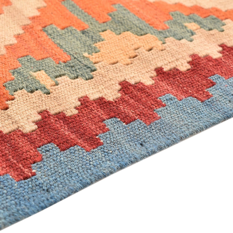 Läufer Kelim - Oriental - 200 x 63 cm - mehrfarbig