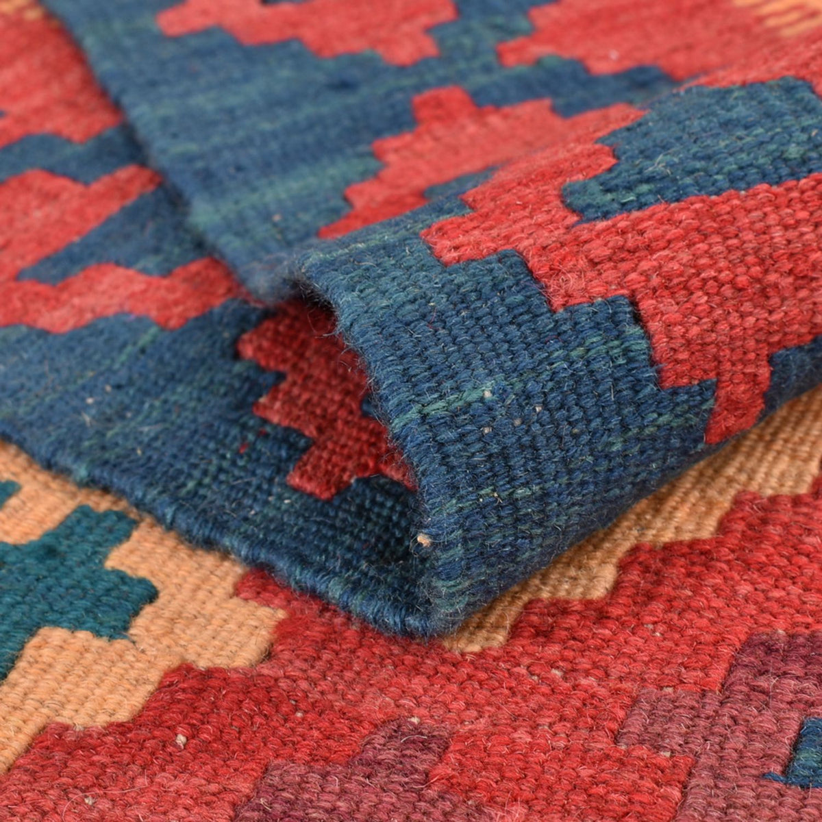 Kelim Teppich - Oriental - 209 x 156 cm - mehrfarbig