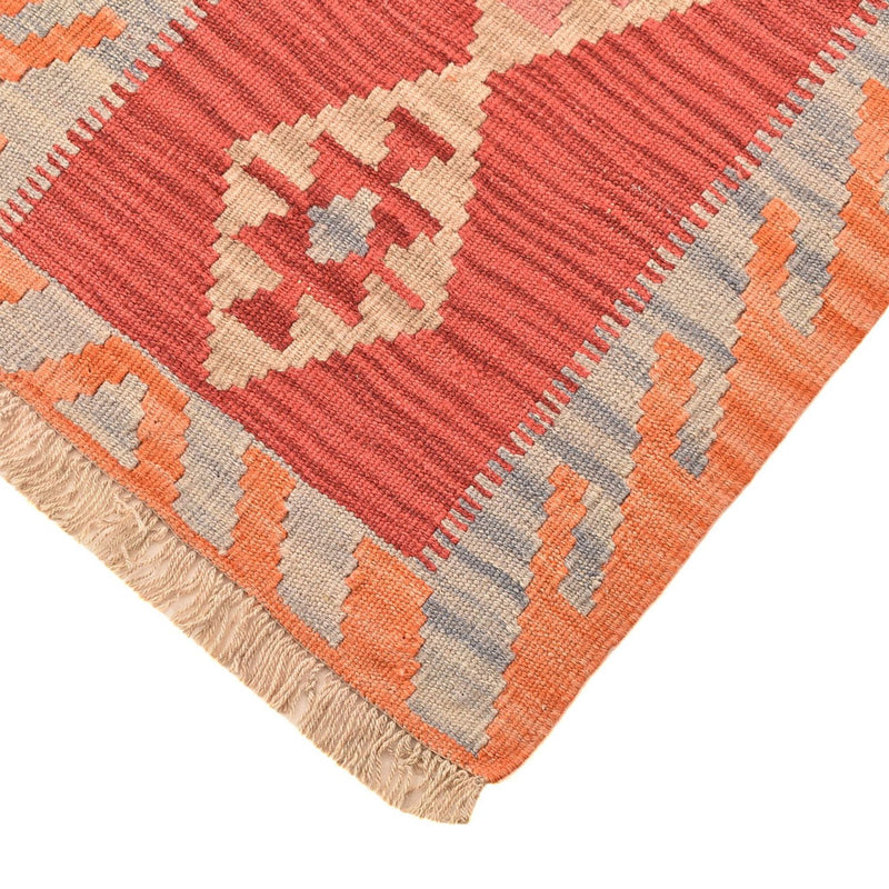 Läufer Kelim - Oriental - 198 x 59 cm - mehrfarbig