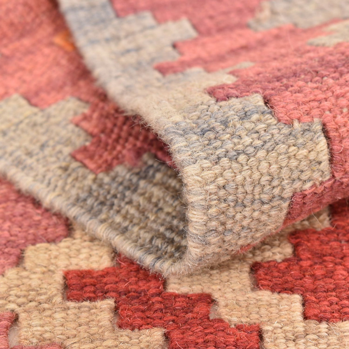 Läufer Kelim - Oriental - 197 x 63 cm - mehrfarbig