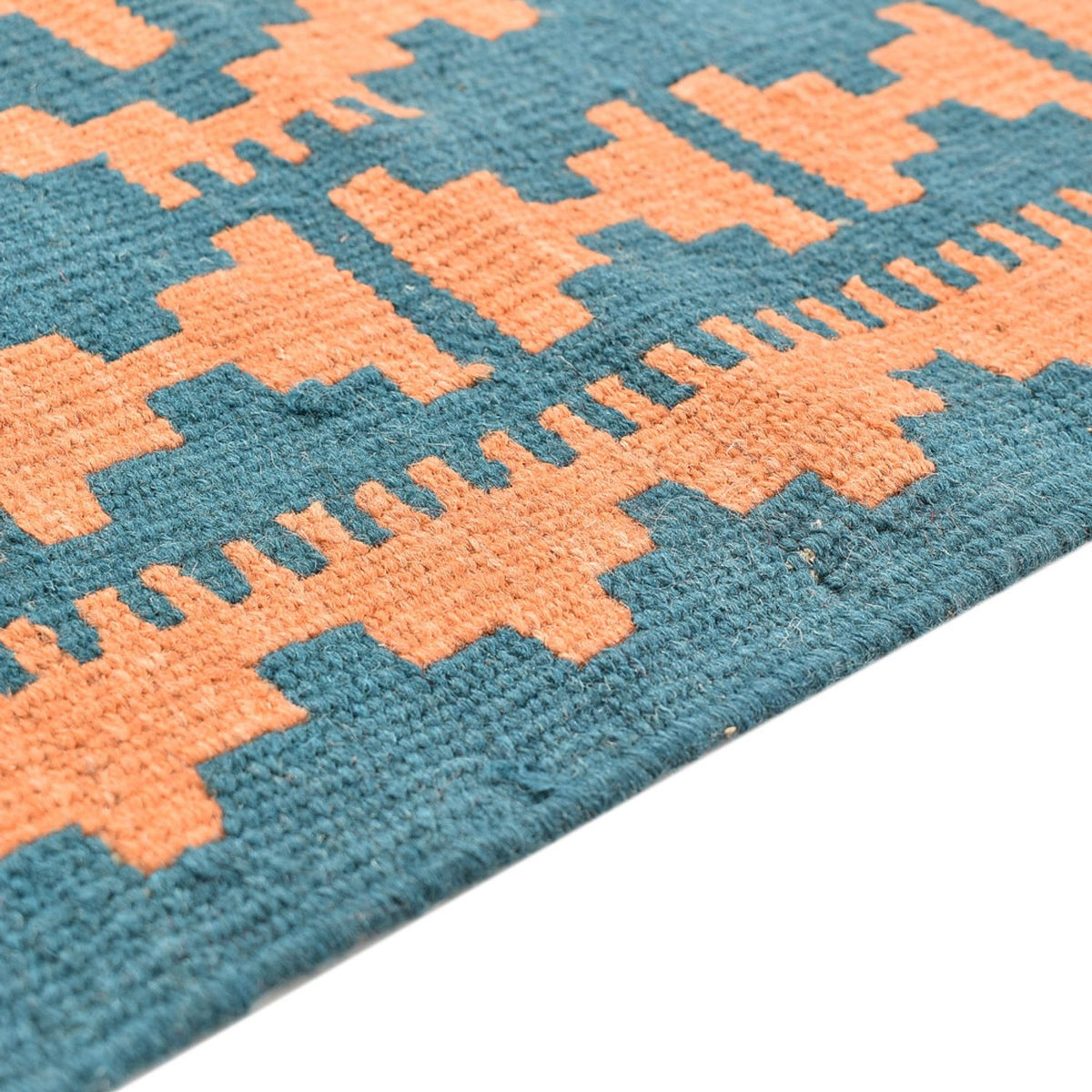 Läufer Kelim - Oriental - 194 x 62 cm - mehrfarbig