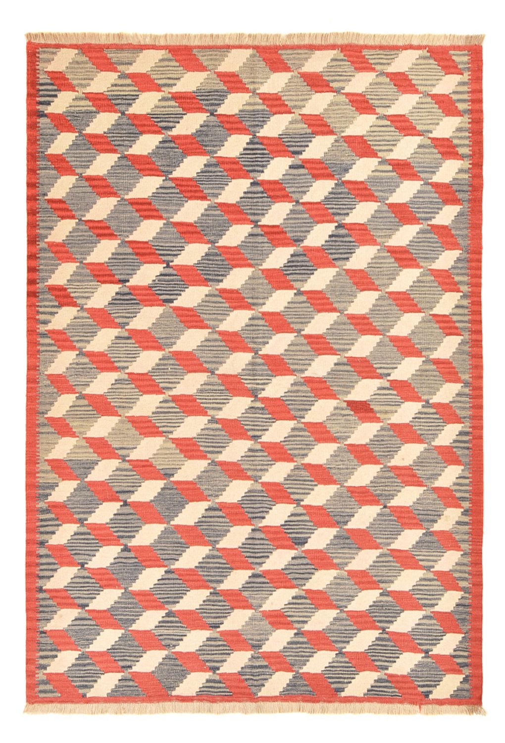 Kelim Teppich - Oriental - 246 x 174 cm - mehrfarbig
