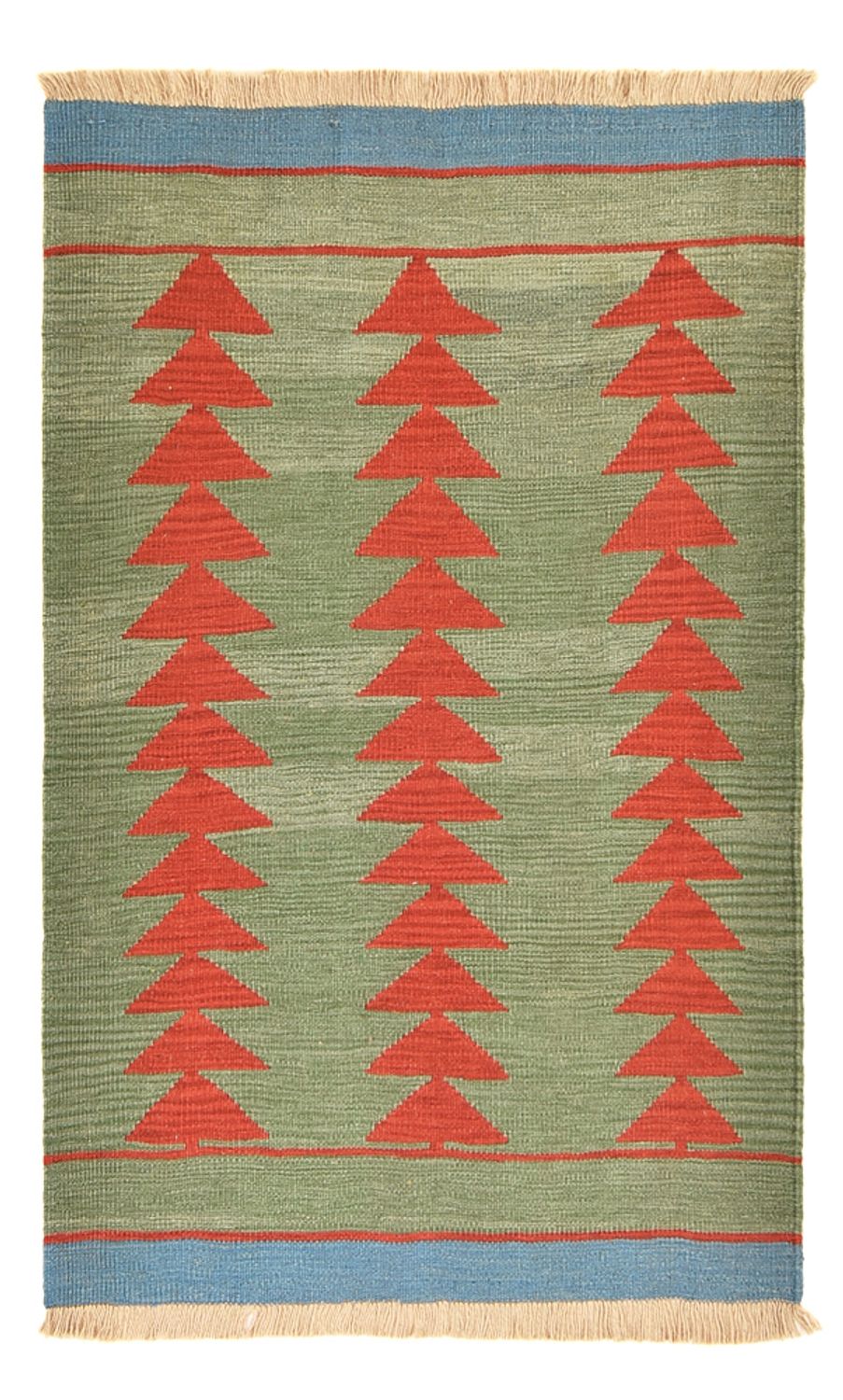 Kelim Teppich - Trendy - 150 x 98 cm - mehrfarbig