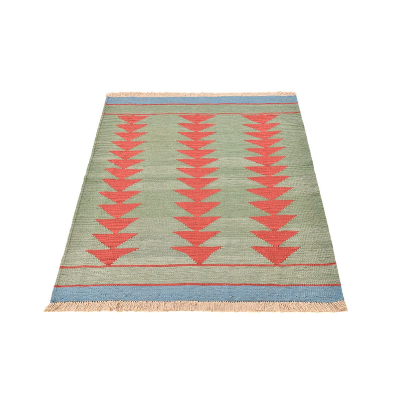 Kelim Teppich - Trendy - 150 x 98 cm - mehrfarbig
