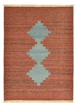 Kelim Teppich - Trendy - 158 x 116 cm - mehrfarbig