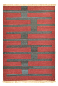Kelim Teppich - Trendy - 148 x 104 cm - mehrfarbig