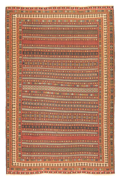 Afshar Sirjan Teppich 151x273cm - Perserteppich