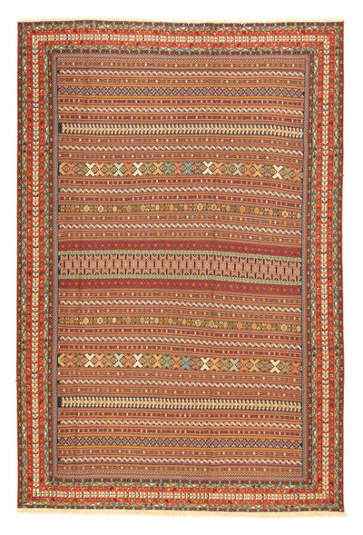 Afshar Sirjan Teppich 195x283cm - Perserteppich
