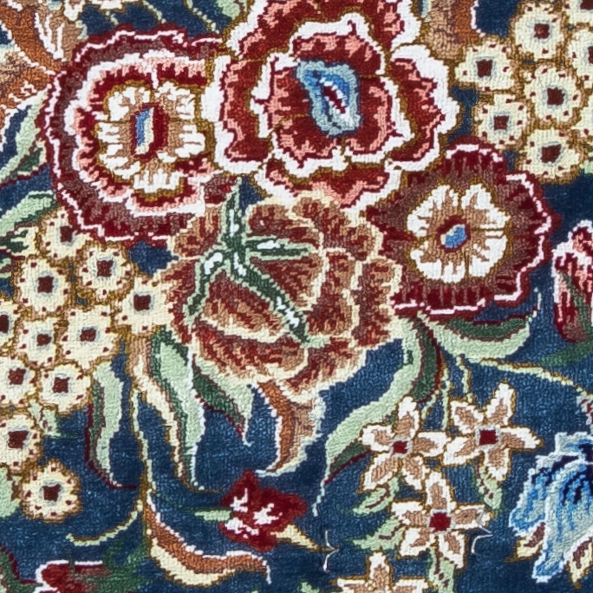 Seidenteppich - Ghom Seide - Premium 40 x 28 cm Fußmatte