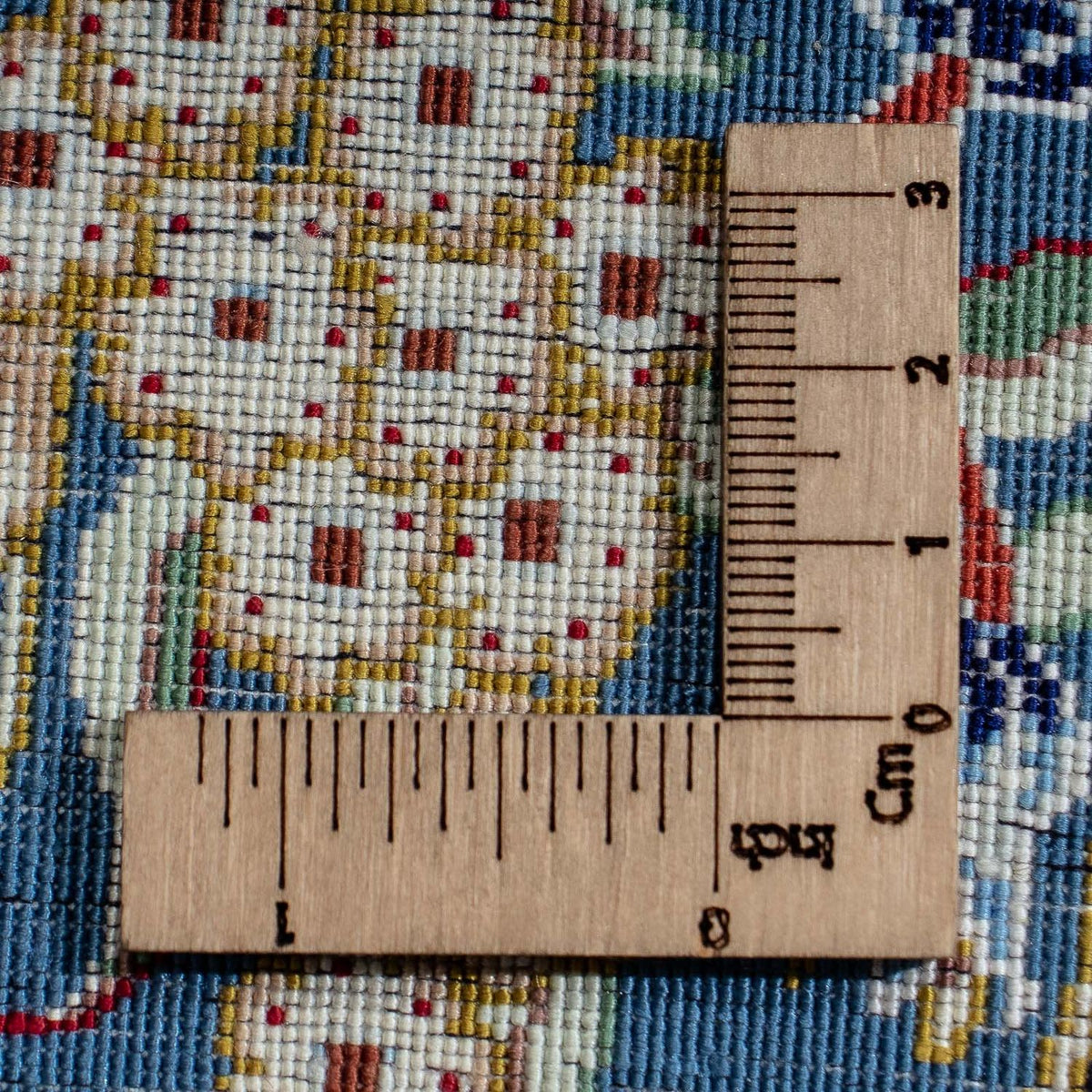 Seidenteppich - Ghom Seide - Premium 40 x 28 cm Fußmatte