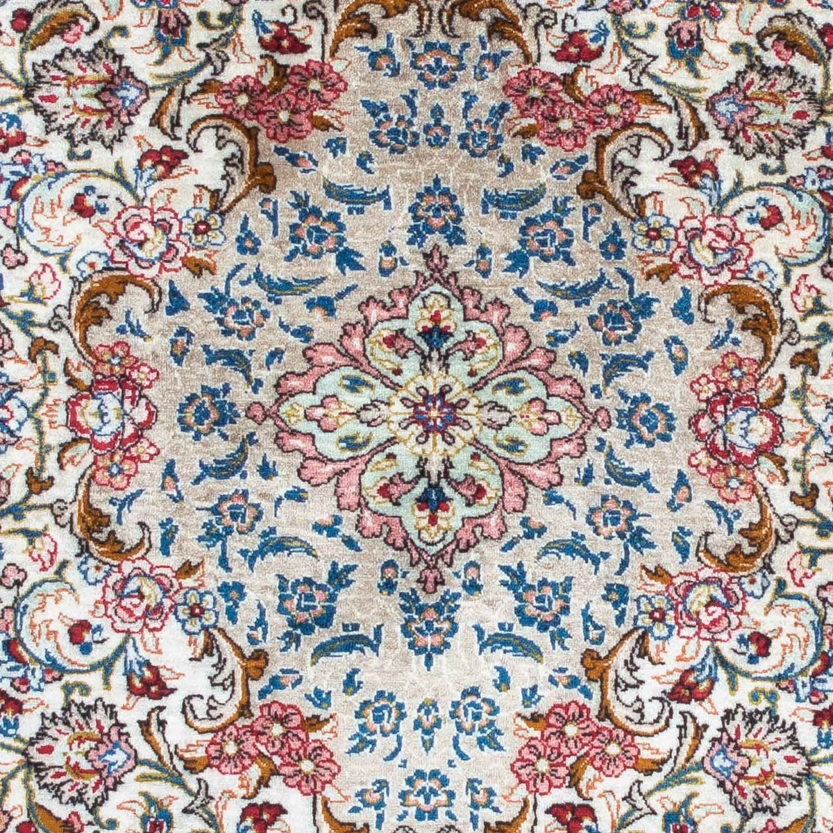 Perserteppich - Ghom 120 x 80 cm - mehrfarbig