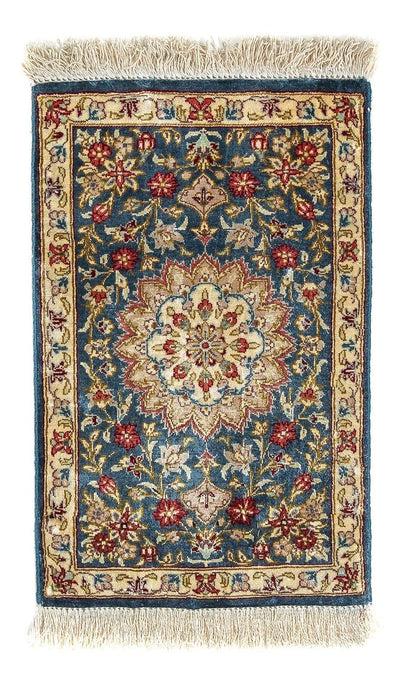Ghom - Seide Teppich 27x44cm - Perserteppich