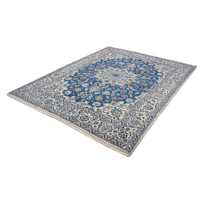 Nain Teppich 190x247cm - Perserteppich - hellblau