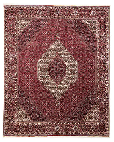 Bidjar Teppich 250x303cm - Perserteppich - dunkelrot