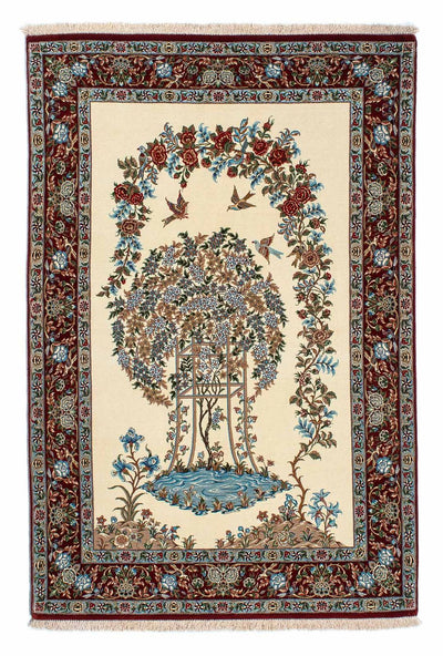 Ghom Teppich 133x207cm - Perserteppich