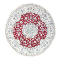 Perserteppich - Nain 300 x 300 cm - dunkelrot