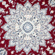 Perserteppich - Nain 252 x 252 cm Runder Teppich